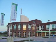 Nieuwbouw Prinsentuin College, Halsteren, klik voor vergroting.